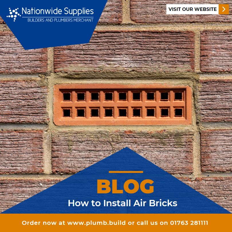 How to install air bricks