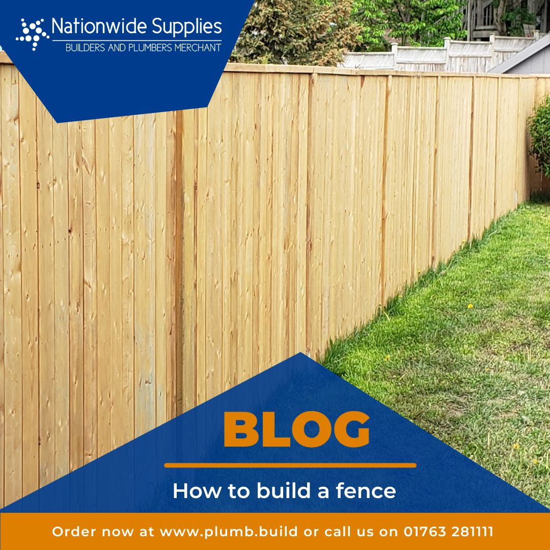 How to build a fence
