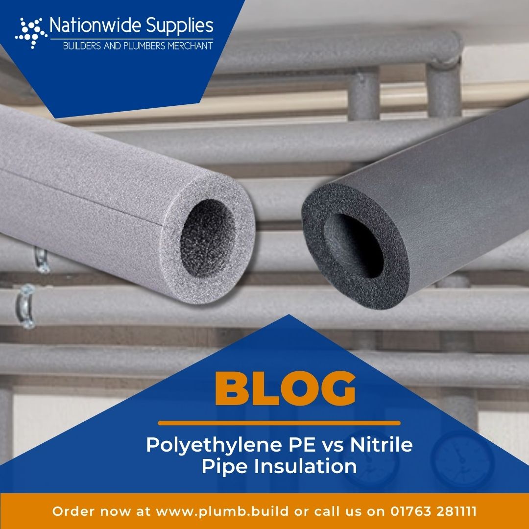 A comparison of Polyethylene and Nitrile Pipe Insulation