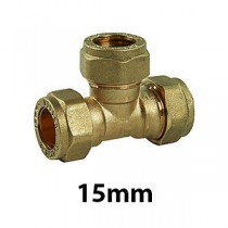 15mm Brass Compression Fittings