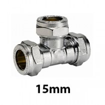 15mm Chrome Compression Fittings