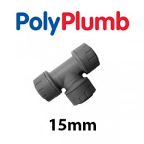 15mm PolyPlumb Grey Fittings