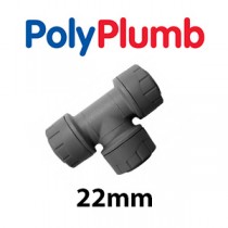 22mm PolyPlumb Grey Fittings