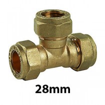 28mm Brass Compression Fittings