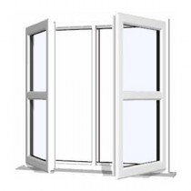 uPVC Windows (A-Rated, Double Glazed)