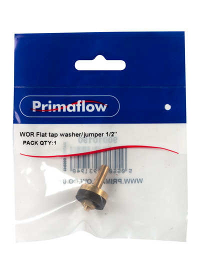 Pre-Packed WOR Flat tap washer/jumper 1/2" (Pack of 1)