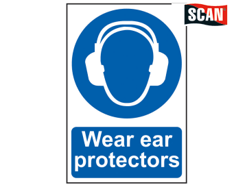 Safety Sign - Wear ear protectors
