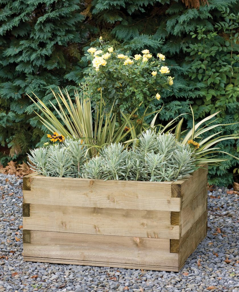 Forest Garden DTS Caledonian Square Raised Bed 90 x 90cm  