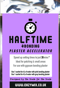 Eazymix Half Time 4Bonding Accelerator (Reducesetting time to 30 mins) - 1 Sachet per 12.5kg