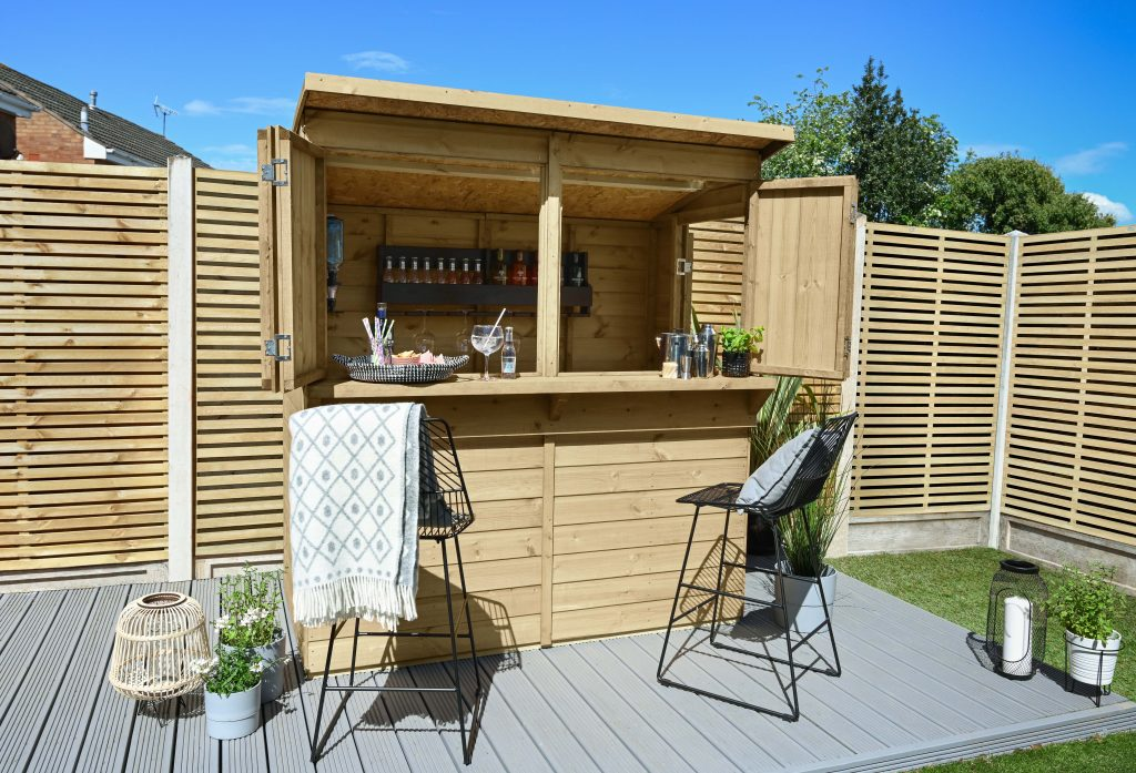 Forest Garden DTS Shiplap Pent Garden Bar 6x3