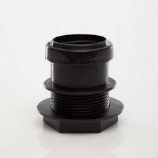 32mm Push Fit Waste Tank Connector - Black