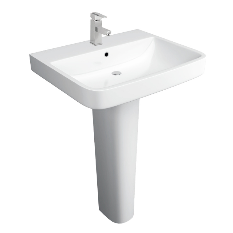 K-Vit Sicily 550mm 1TH Basin & Pedestal