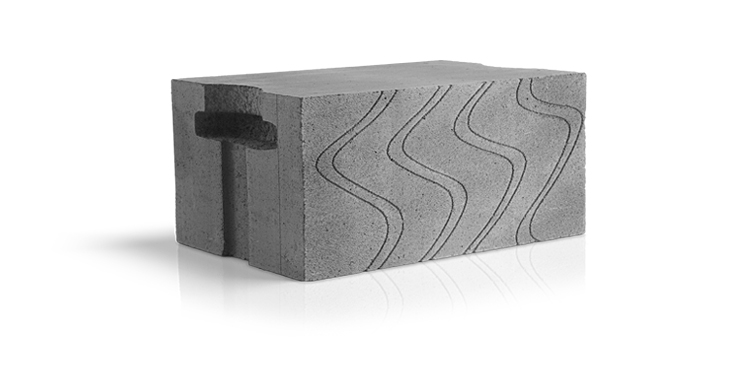 Thermalite 355mm Foundation 3.6N Trench (Tongue & Groove) Block (440x215x355mm)
