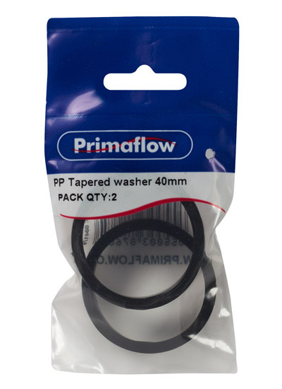 Pre-Packed PP Tapered washer 40mm (Pack of 2)