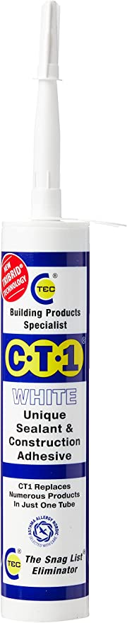 CT1 290ml Construction Sealant/Adhesive - Grey 
