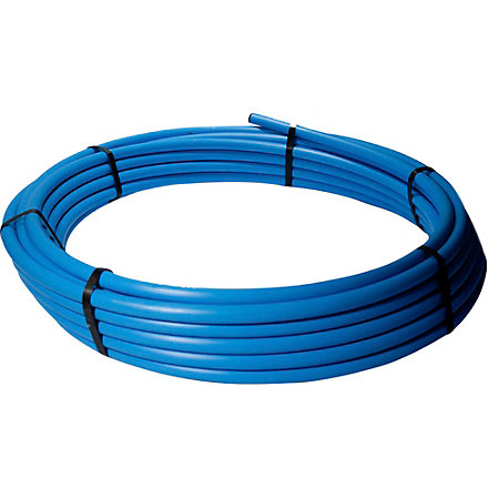 25mm MDPE Pipe Coil 50m - Blue