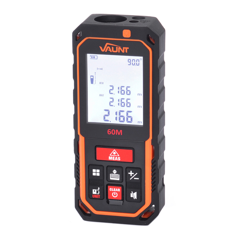 Vaunt Professional Laser Distance Measure 60m