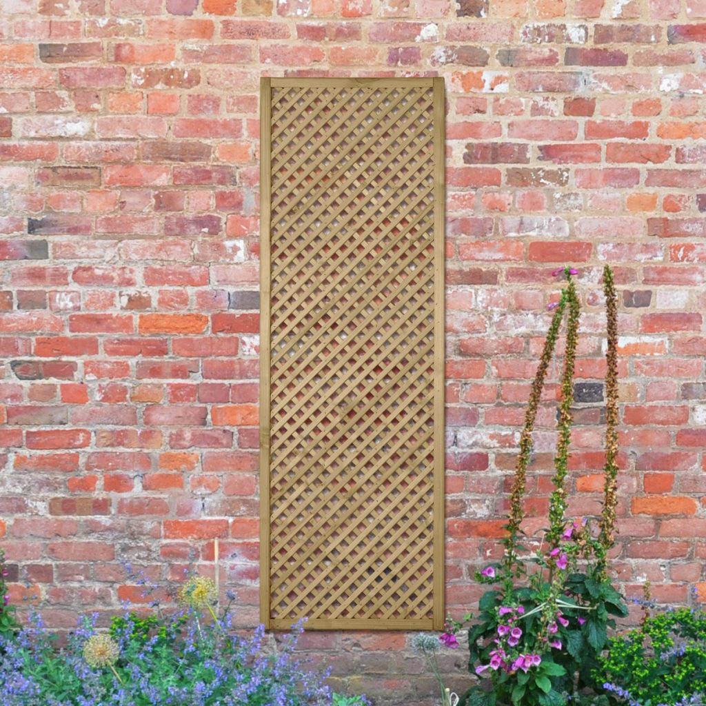 Forest Garden DTS Wisley Lattice - 180 x 60cm - Pack of 4 