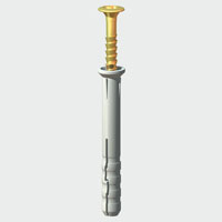 Nylon Hammer Fixings: M8 x 120mm (Pk of 100)