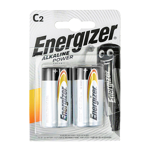 Energizer Alkaline Batteries - C (E93) (Pack of 2)