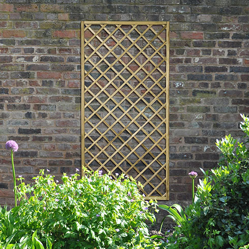 Forest Garden DTS Hidcote Lattice - 180 x 90cm - Pack of 4 