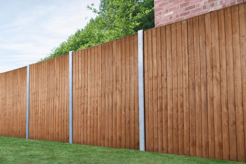 Forest Garden DTS 6ft x 6ft (1.83m x 1.85m) Closedboard Fence Panel - Pack of 4 