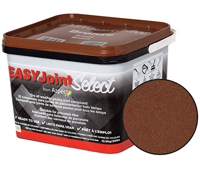 Azpects EASYJoint SELECT Sweep-In Jointing Compound - Bronze - 12.5kg Tub