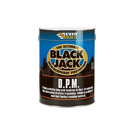 Everbuild 908 Black Jack DPM Bitumen - 5L