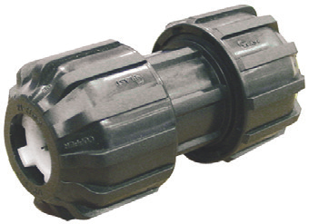 15-22mm (1/2")  to 15-22mm (1/2") MDPE Universal Adapter Coupler