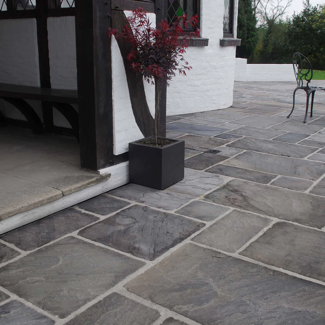 GlobalStone DTS 22mm 4 Sized Project Pack Old Rectory Paving - Monsoon (13.65m2)