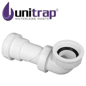 UniTrap 40/32mm Universal Trap: Shower, Basn, Bath & Bidet (73mm deep, 135mm length)