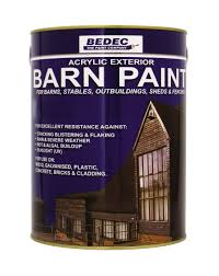 Bedec Barn Paint - 5L - Satin - Black