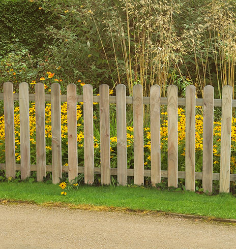 Forest Garden DTS 6ft x 3ft (1.8m x 0.9m) Pressure Treated Heavy Duty Pale Fence Panel - Pack of 3 