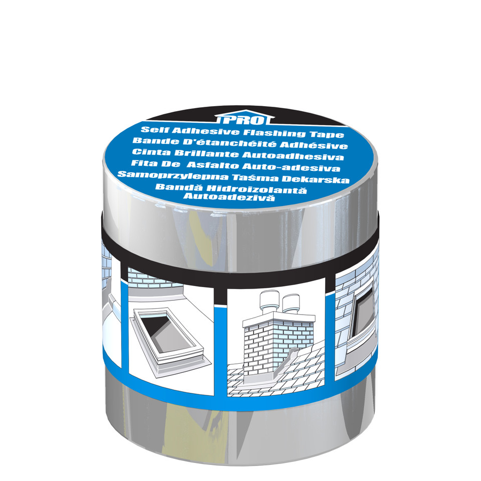 DTS RoofPro Self-Adhesive Aluminium Flashing Tape - 10m x 150mm (6")