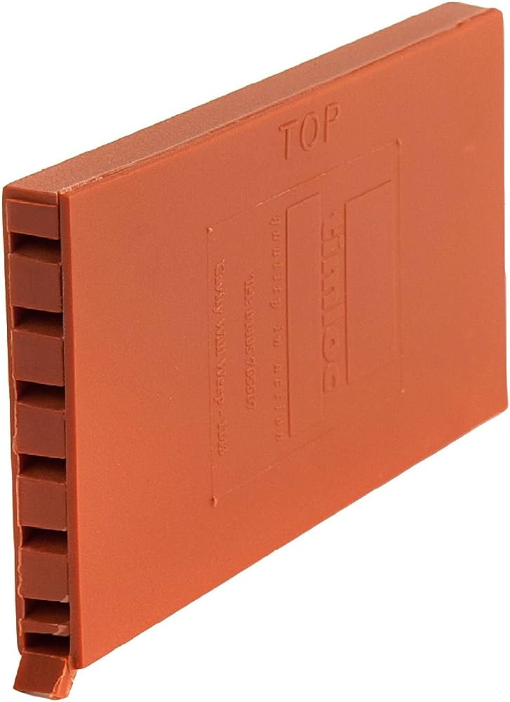 Cavity Wall Standard Weep Vent - Red/Terracotta
