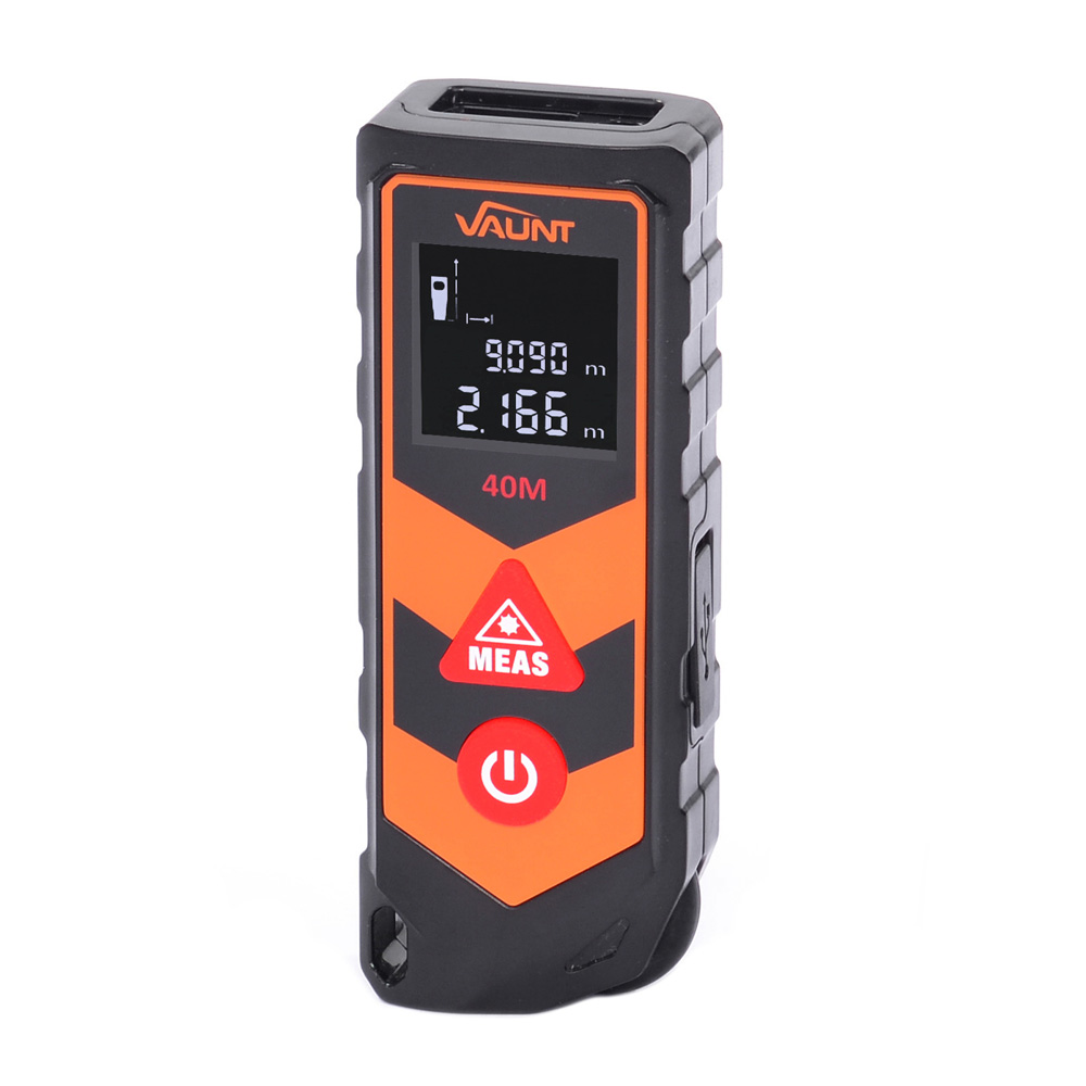 Vaunt Laser Distance Measure 40m with Scroll Wheel Measure