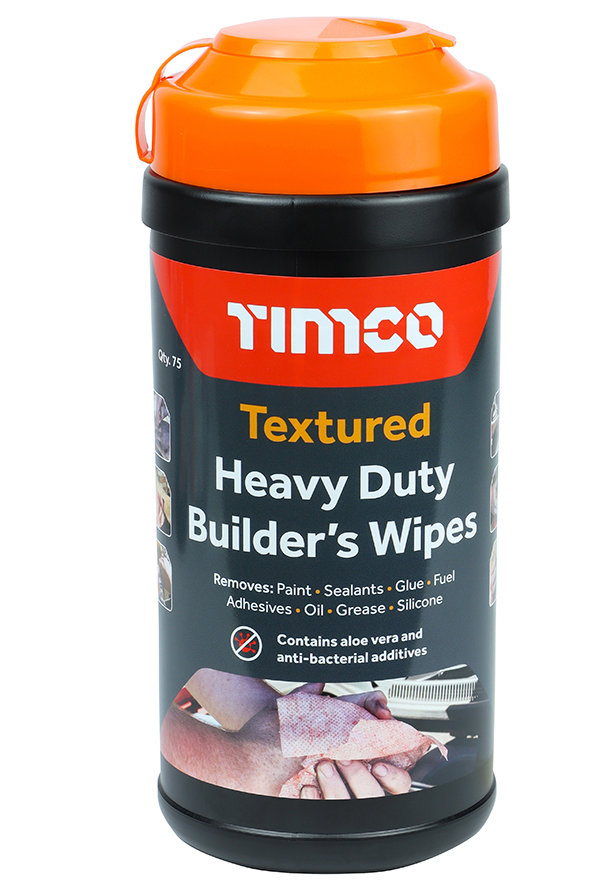 TIMCO Textured Heavy Duty Builders Wipes - 75 Wipes