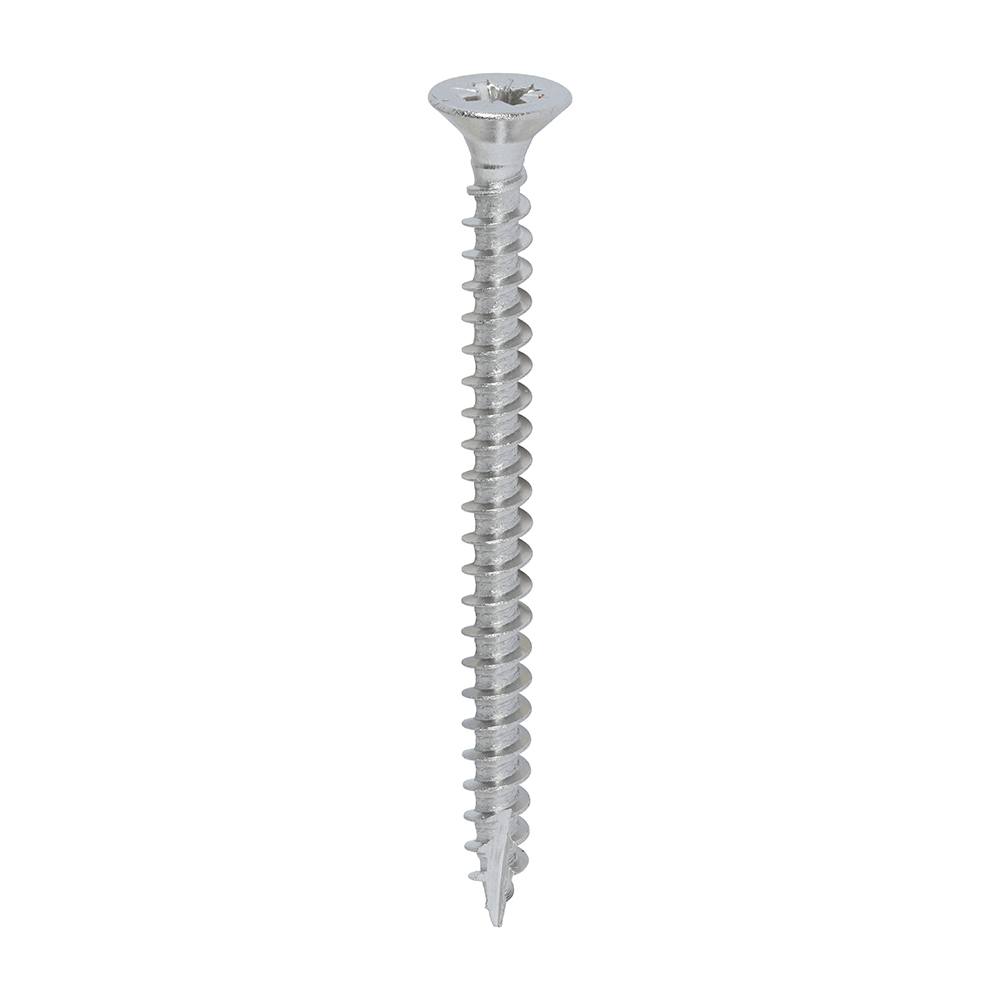 4.0 x 50mm C2 Multi-Purpose STAINLESS STEEL Advanced Woodscrews - PZ2 - Double Countersunk (Box of 200)