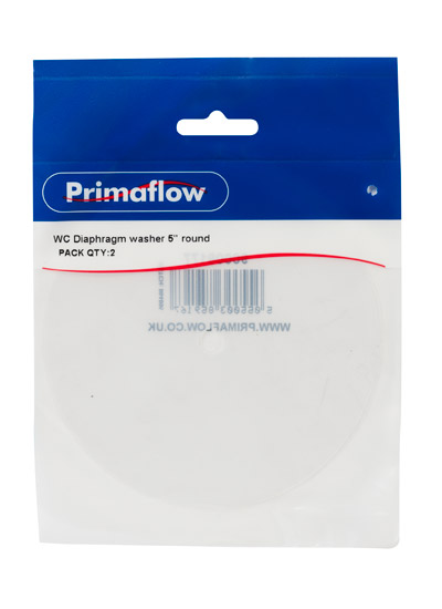 Pre-Packed WC Diaphragm washer 5" round (Pack of 2)