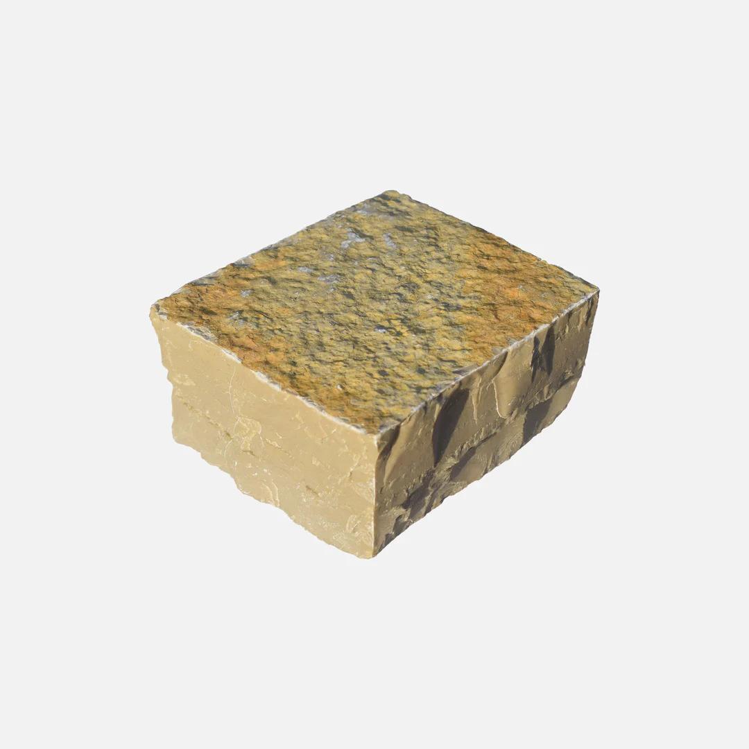 GlobalStone DTS 50mm 100x100x50mm Limestone Driveway Setts - Honey Blend (8m2)