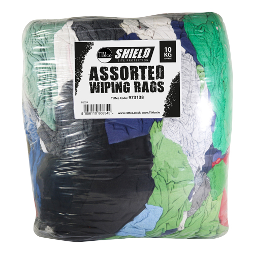 TIMCO Assorted Wiping Rags - 10kg