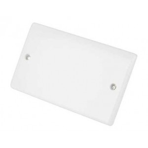 Selectric Smooth Blanking Plate - 2 Gang