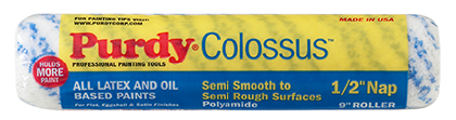 Purdy 9" Pro-Extra Colossus Roller Sleeve (1 3/4" core, 1/2" Pile)