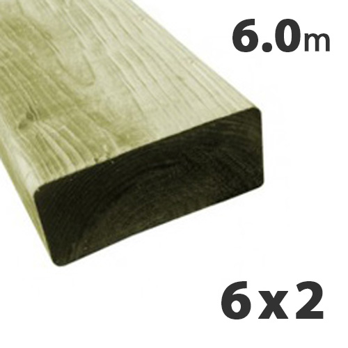 47 x 150mm (6 x 2) Tanalised Carcassing Timber C24 (6m)
