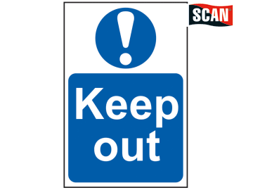 Safety Sign - Keep out
