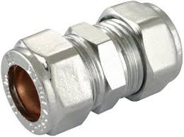 15mm Chrome Compression Coupling