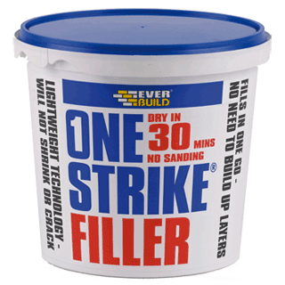 Everbuild Ready Mixed ONE STRIKE Filler (450g)