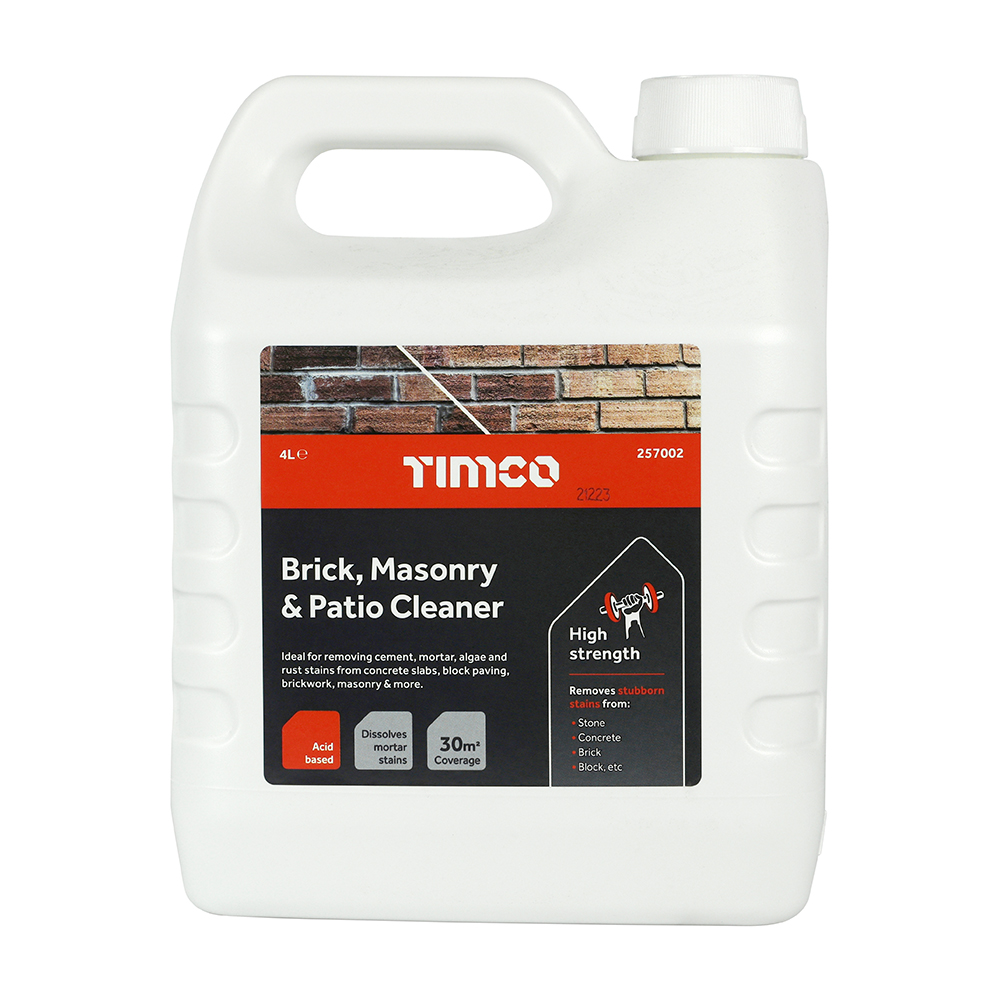 TIMCO Brick, Masonry & Patio Cleaner - 4L