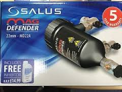 Salus MD22A Full Flow Magnetic Filter w/ FOC Inhib