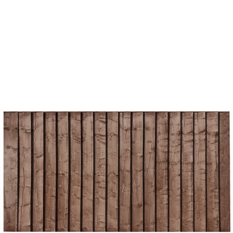 6' x 3' (1830mm x 900mm) Fully Framed Feather Edge Closeboard Fence Panel